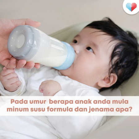 Perkenalkan Susu Formula Pada Anak