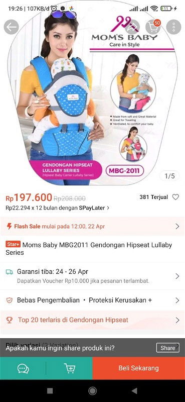 ❗JUAL PL GENDONGAN HIPSEAT MURAH❗