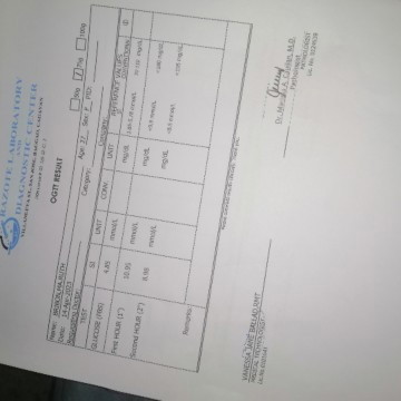 OGTT result