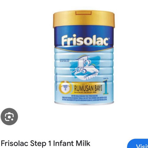 Susu frisolac untuk dijual 400g and free 600g (yg dh cuba sikit) RM45