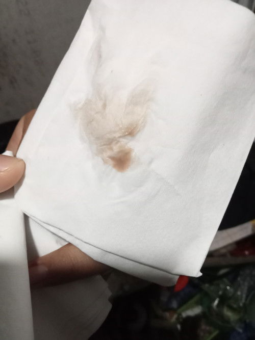 Keluar lendir coklat di pagi hari