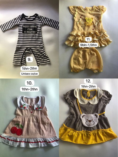 Prelove baju anak gratis