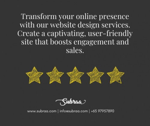 Showcasing Real-World: Website Design services — Subraa