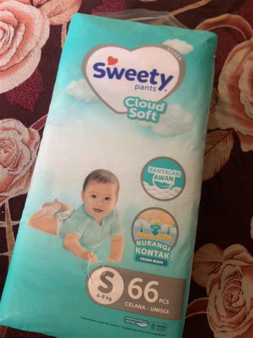 Jual sweety pants uk s isi 66pcs