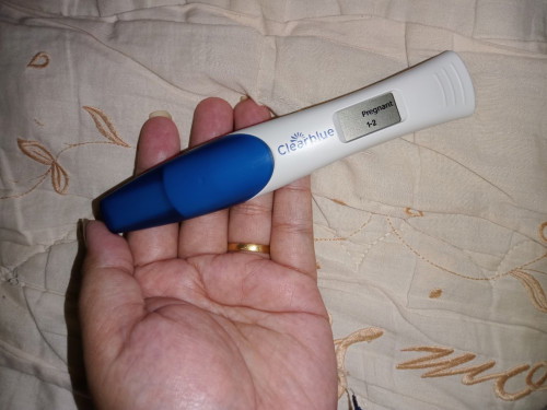 Clear blue positive tapi upt lain negative