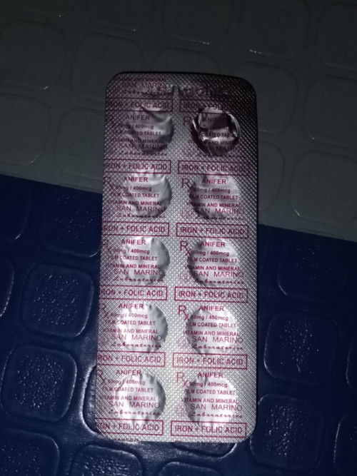 Anifer iron + folic acid