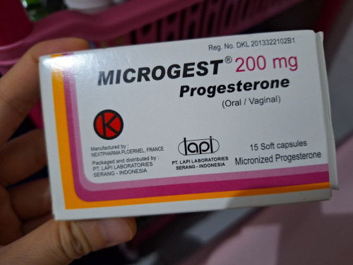 Jual sisa obat penguat kandungan utrogestan / microgest 200mg 1 kotak isi 15caps
