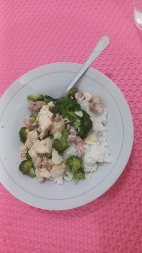sarapan brokoli daging dada ayam