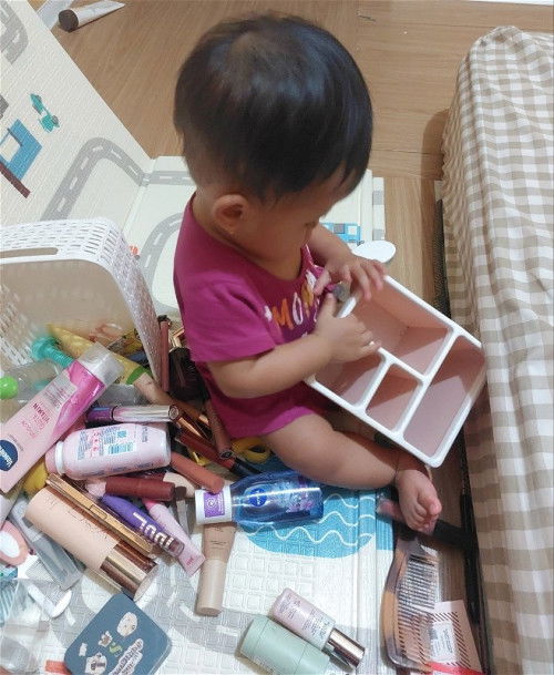 Baby 8 bulan, 8 bulan kayanya gabisa disebut bayi lagi tapi bocilll😭😭