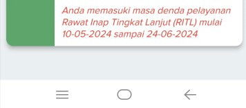 NOTIFIKASI DENDA RITL BPJS