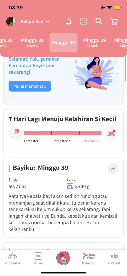 39 week belom dapet sinyal sama sekali🥹