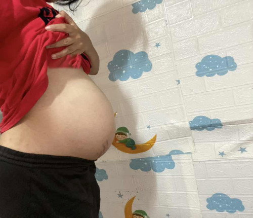แบบนี้ท้องลดรึยังคะ 37 วีคค่ะ