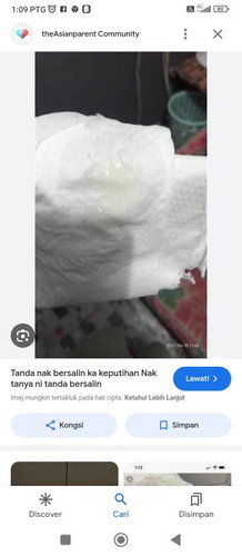 Tanda nk bersalin ke