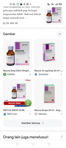 mucos ambroxol drops