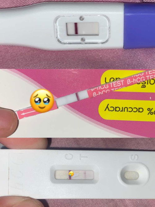 ตรวจครรภ์ขึ้นแบบนี้ค่ะ วันต่อมามีเลือดคล้ายประจำเดือนมีเลือดมา6วันแล้วค่ะมันคืออะไรค่ะ