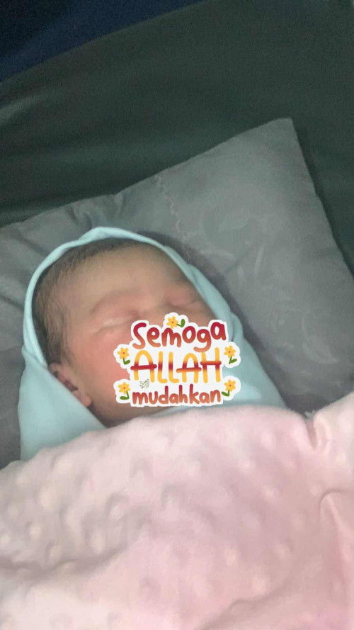 HPL lewat 8 hari akhirnya lahir❤️