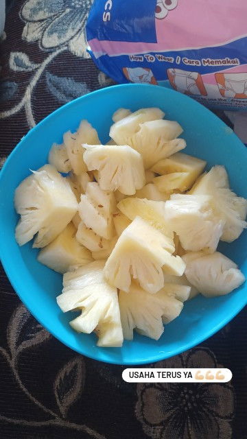 Makan nanas di usia 38week keatas