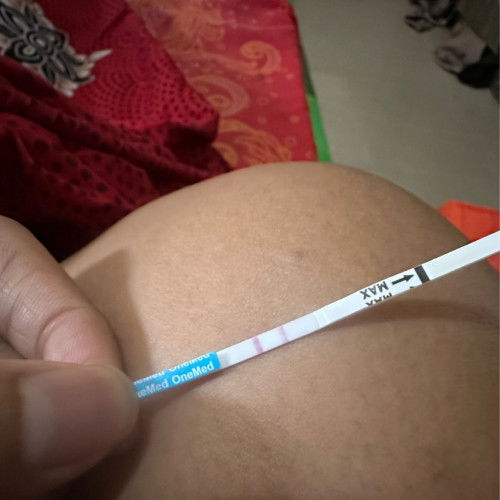 Garis 2 belum telat haid