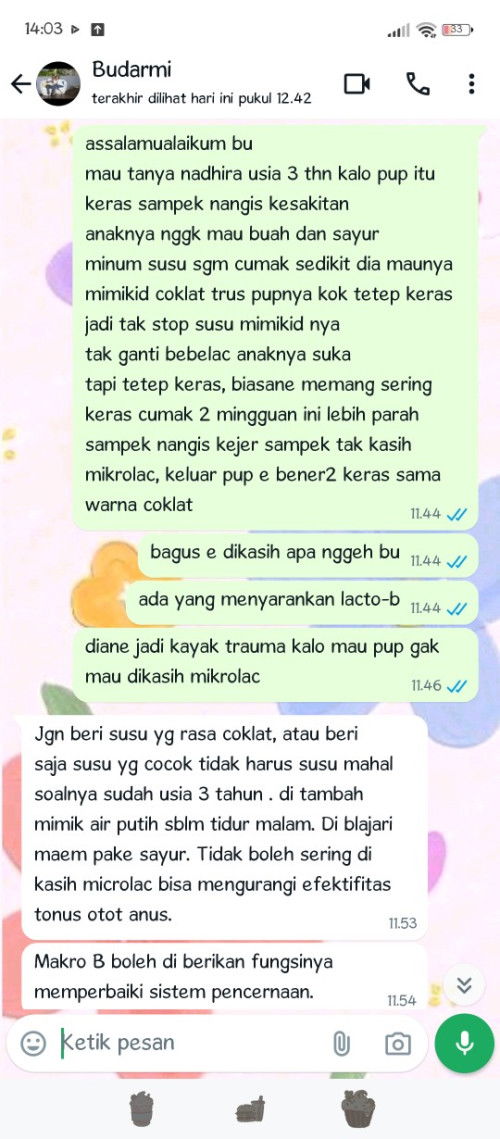 ada yang tau solusinya nggk mom