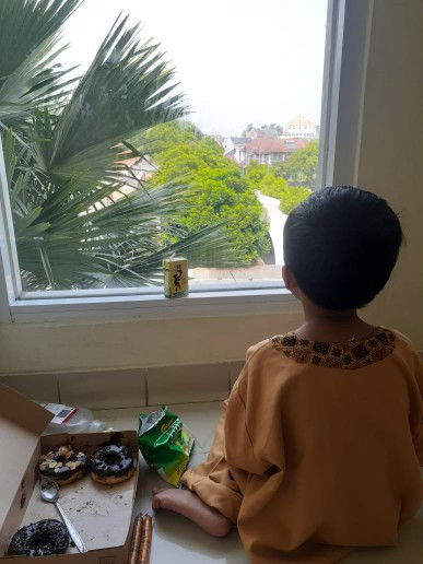 Anak ranap karena dbd