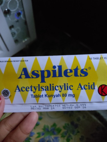 Hai moms, Siapa2 aja ni yg punya riwayat kegu**ran diberi resep obat Aspilets sama dokter
