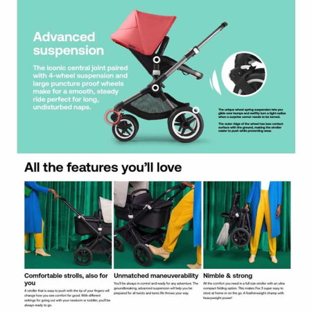 Bugaboo fox 3 all terrain complete stroller for sale