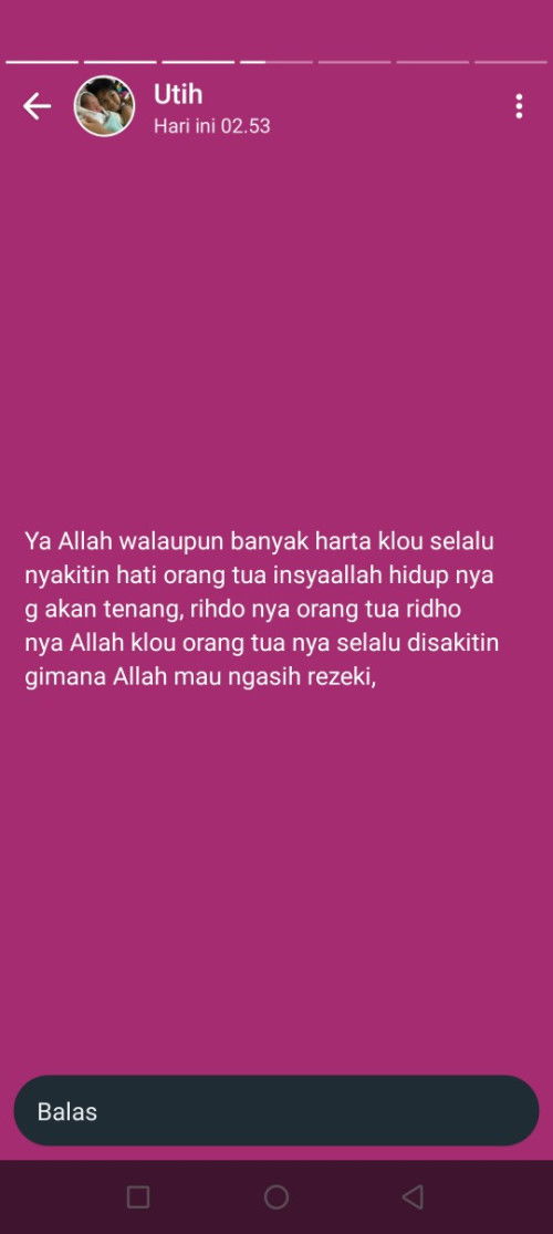 Merasa orang yang paling tersekiti