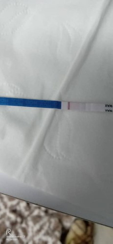 hcg test ada samar ..