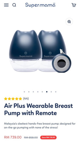 Supermama Lab Breast Pump