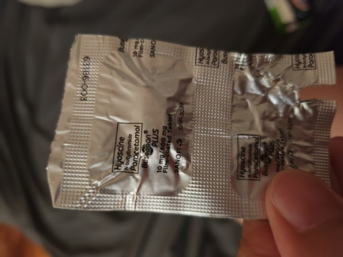 Buscopan tab Plus paracetamol