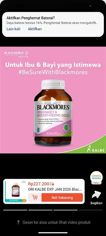 Vitamin black mores apakah boleh diminum 1 kali sehari aja