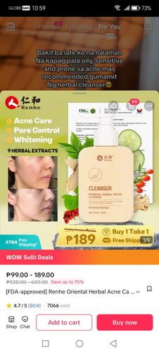 Renhe Herbal Facial Cleanser