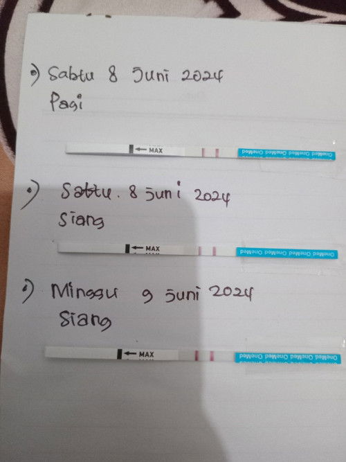 TP positif tapi blm ada gejala kehamilan