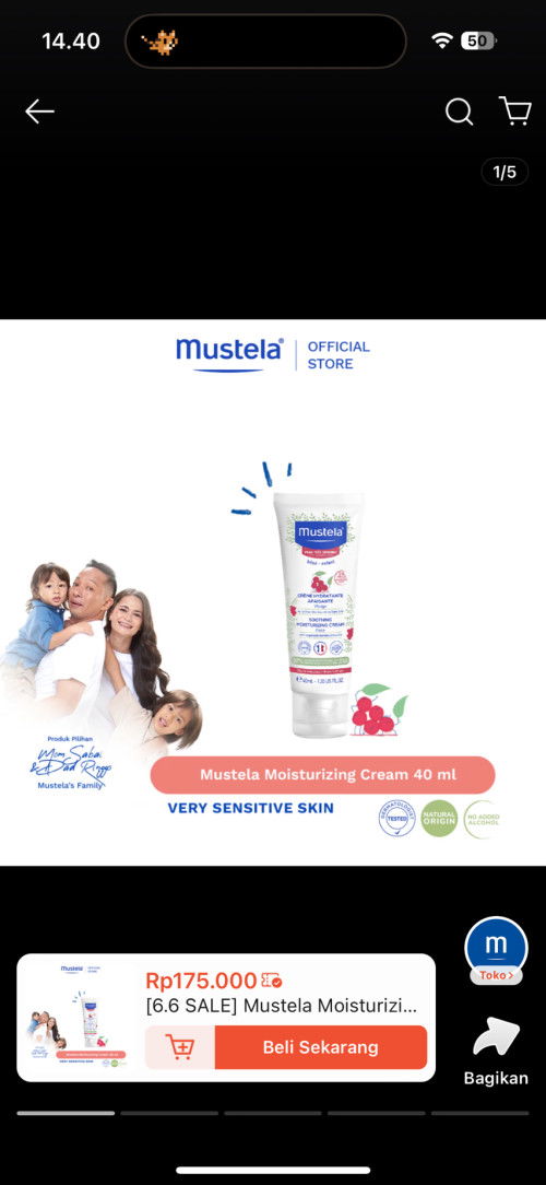 Ruam & putih diwajah