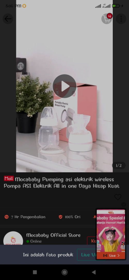 Preloved tp Baru gak dipake karna efek ke kunoan ortu