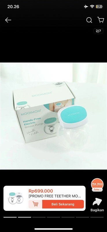 Jual pompa asi MOIMOM