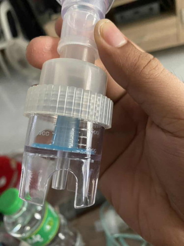 Water and salt as nebulizer