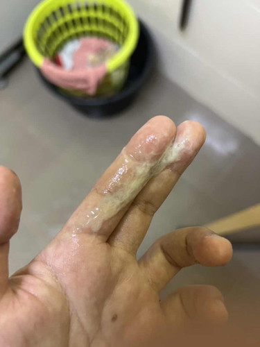 Keputihan atau tanda bersalin?