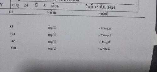 ตรวจน้ำตาล100กรัม