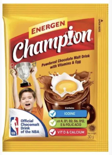 Champion chocolate drink