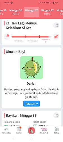 Alhamdulillah hari ini 37w hpl 10 juli insyaaAllah