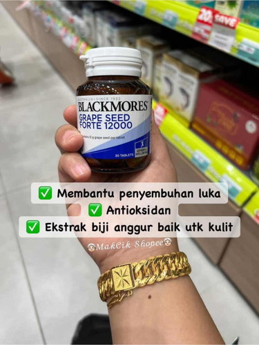 Ubat blackmores grape seed