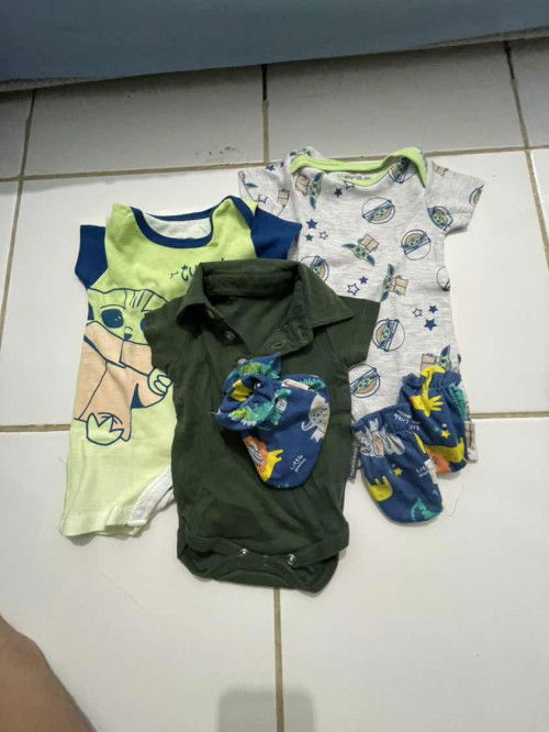 Preloved baju bantal baby 0-6bln