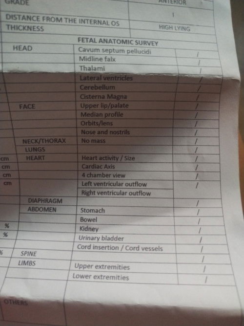 Meaning po ba nito, normal lahat kay baby?