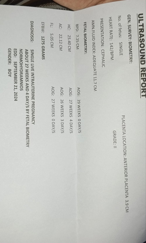 Okay lang po ba grade 2 na agad sa 27 weeks and 4 days?