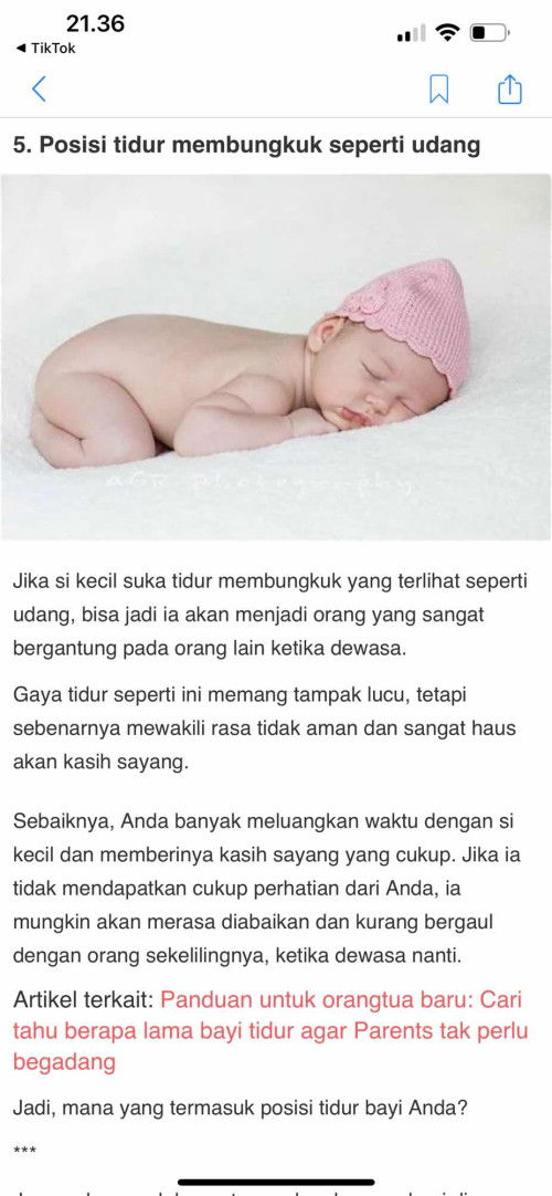 Posisi tidur sujud/membungkuk artinya kesepian?