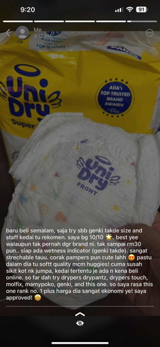 Recommend Pampers!!