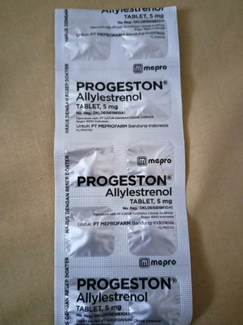 Buna adakah yg mnum obat penguat kandungan progeston 5mg ini?