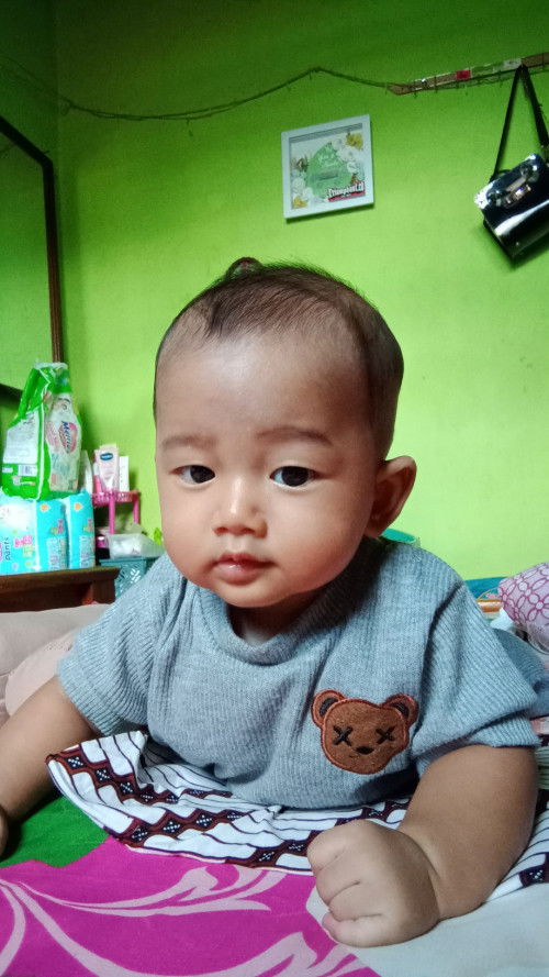 Kepala bayi kaya bando