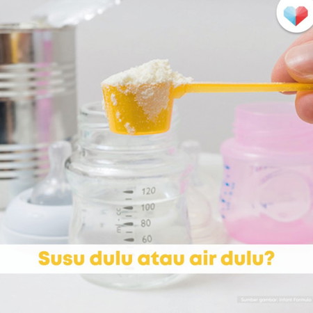 Tuturcara Buat Susu Anak